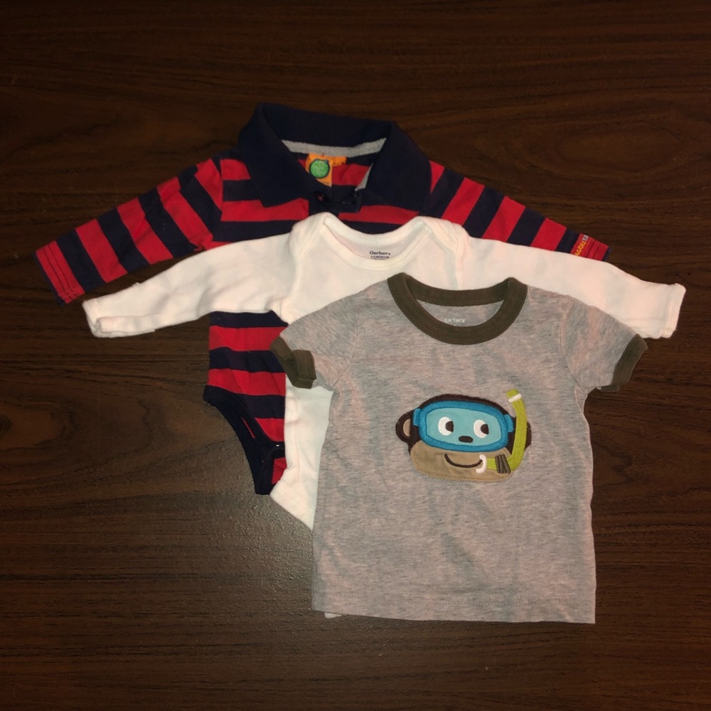Baby boy clothes - 0 to 3m - Lot 5